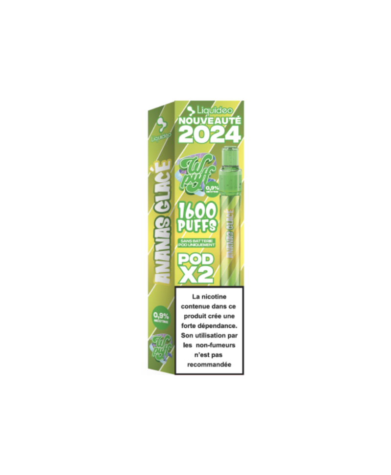 2 PODS ANANAS GLACÉ - WPUFF PODS 2.0