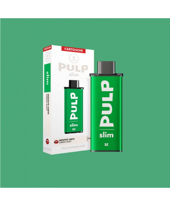 CARTOUCHE MENTHE VERTE - POD SLIM