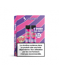 2 PODS MYRTILLE FRAMBOYANTE - WPUFF PODS
