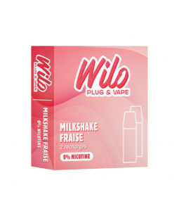 RECHARGES WILO - MILKSHAKE FRAISE