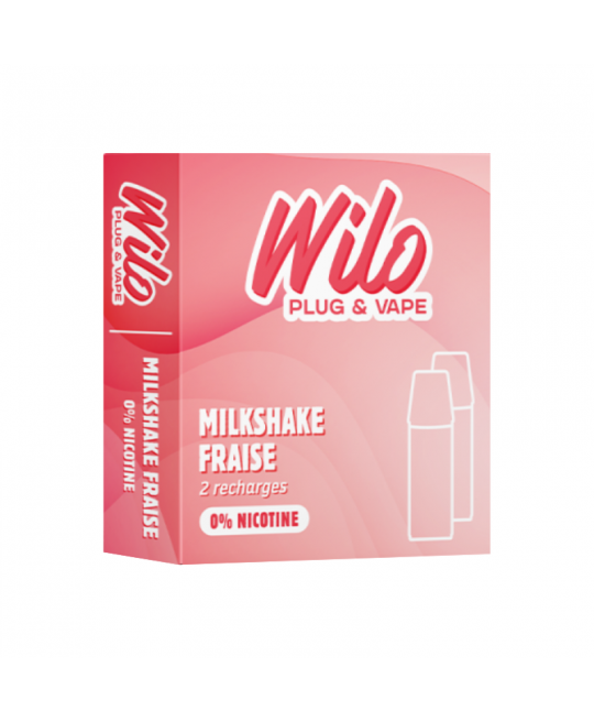 RECHARGES WILO - MILKSHAKE FRAISE