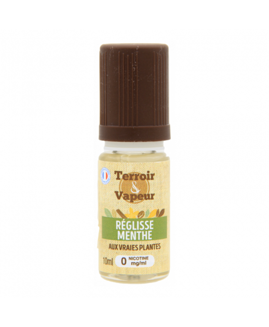 RÉGLISSE MENTHE - TERROIR ET VAPEUR