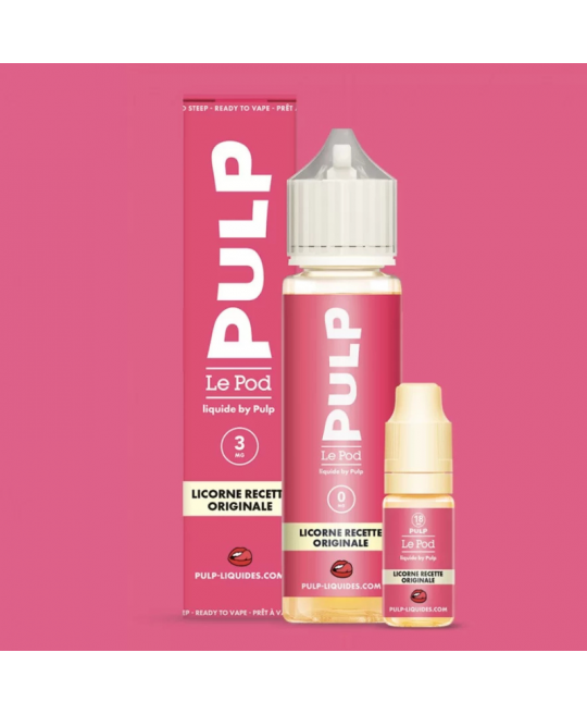 LICORNE RECETTE ORIGINALE 60ML - LE POD LIQUIDE PULP