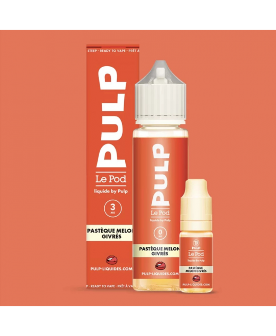 PASTÈQUE MELON GIVRÉS - LE POD LIQUIDE PULP