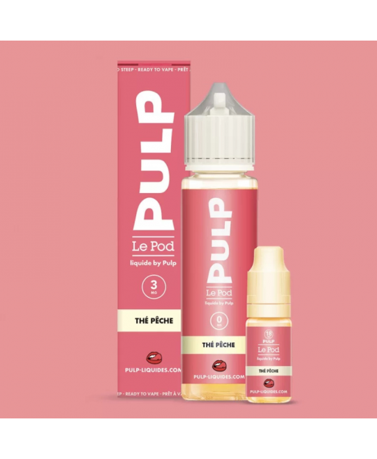 THÉ PÊCHE - LE POD LIQUIDE PULP