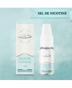 FLOCON VANILLE SEL DE NICOTINE - PETIT NUAGE
