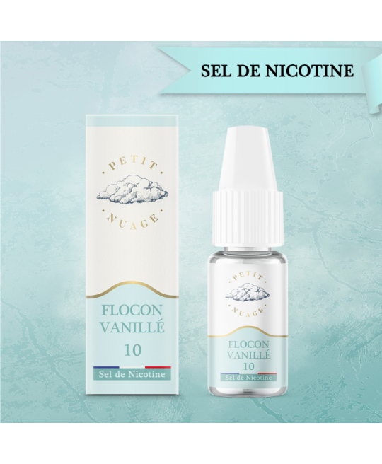 FLOCON VANILLE SEL DE NICOTINE - PETIT NUAGE