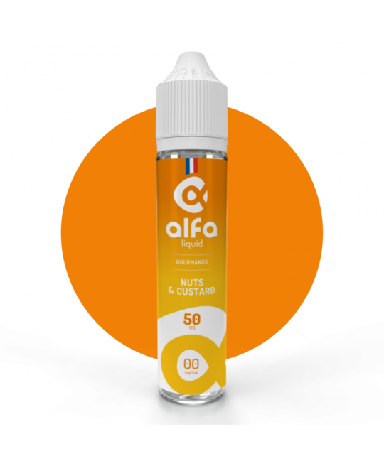 NUTS AND CUSTARD 50ML - ALFALIQUID
