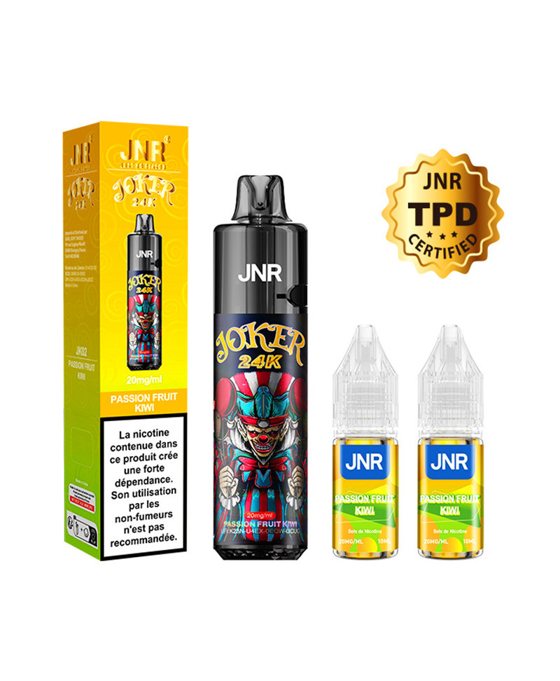 PUFF PASSION FRUITS KIWI JOKER 24K - JNR