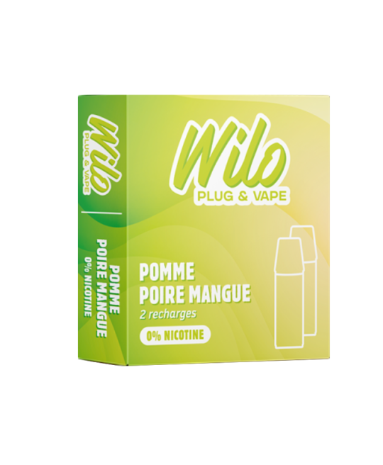 RECHARGES WILO - POMME POIRE MANGUE