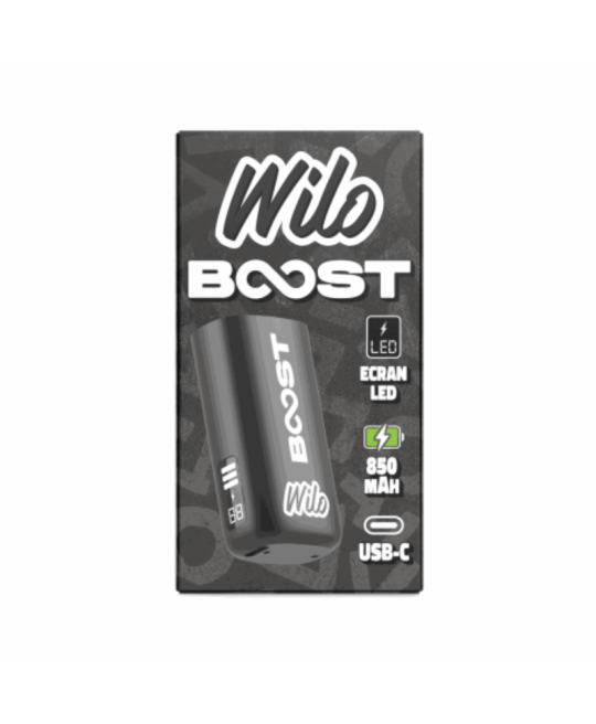 BATTERIE WILO BOOST - WILOVAPE NOIR
