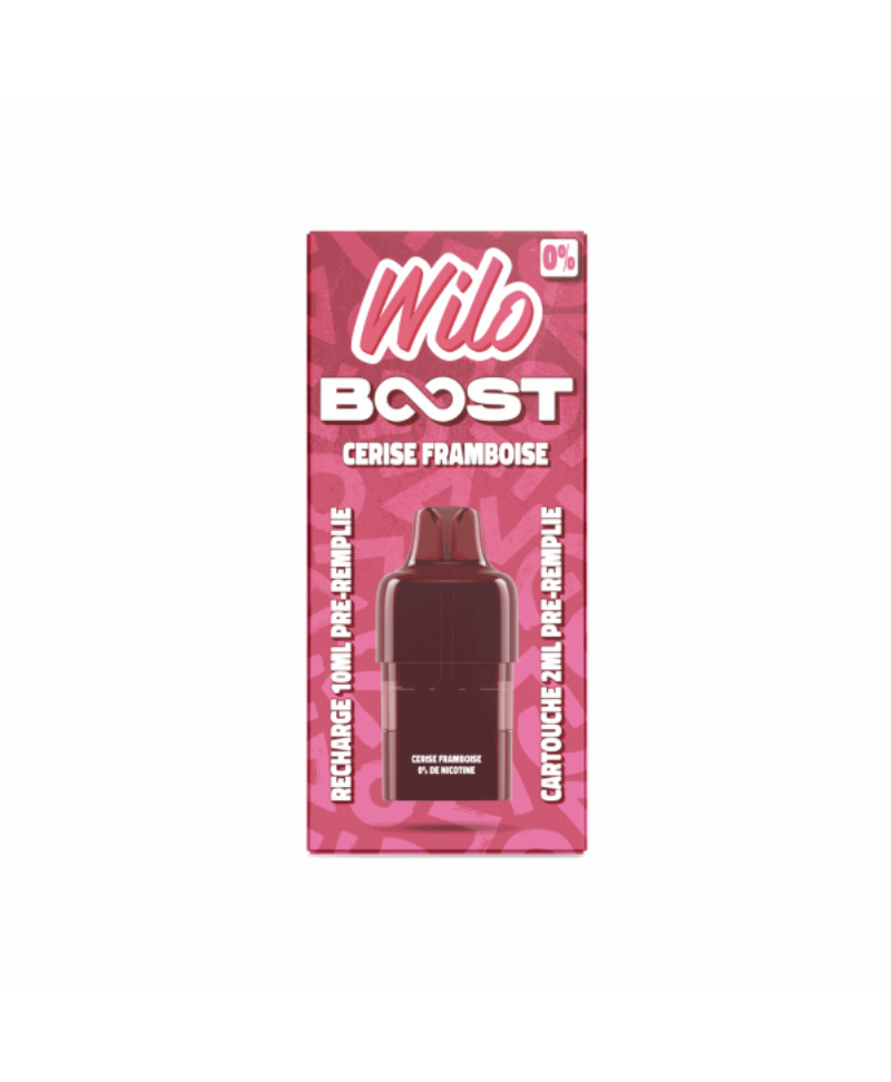 RECHARGES WILO BOOST - CERISE FRAMBOISE