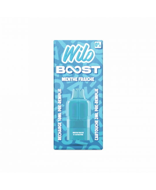 RECHARGES WILO BOOST - MENTHE FRAÎCHE