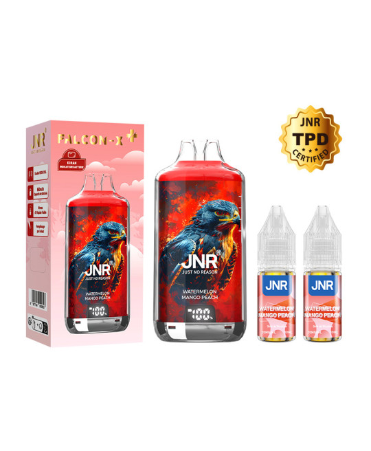 PUFF FALCON-X PLUS 28K WATERMELON MANGO PEACH - JNR
