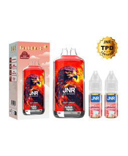 PUFF FALCON-X PLUS 28K PEACH BERRY - JNR