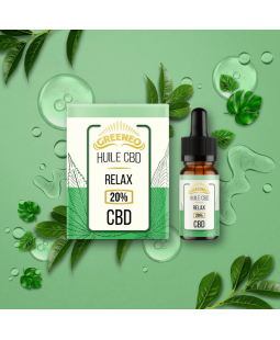 HUILE CBD RELAX GREENEO PAS CHER