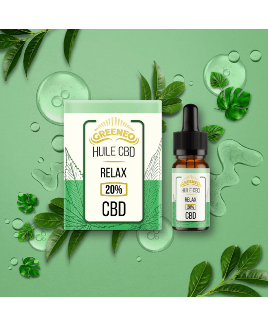 HUILE CBD RELAX GREENEO PAS CHER