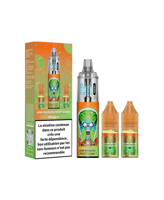 PUFF KIWI PASSION FRUIT GUAVA - TORNADO RANDM FUMOT