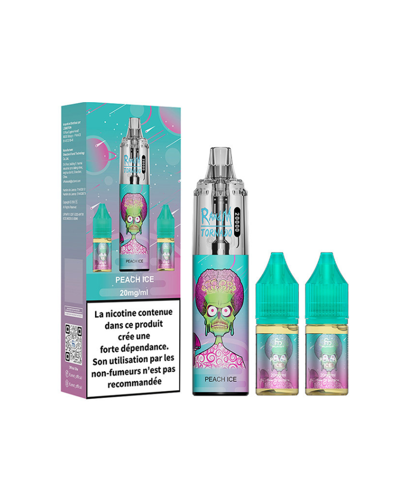 PUFF PEACH ICE - TORNADO RANDM FUMOT