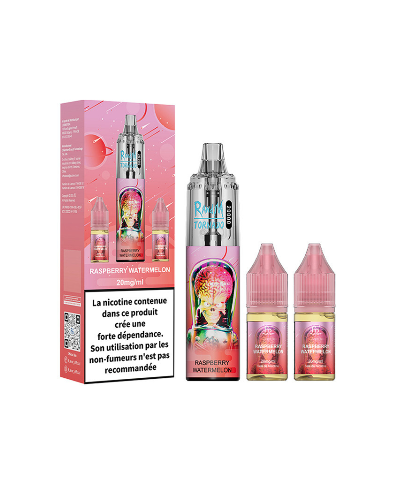 PUFF RASPBERRY WATERMELON - TORNADO RANDM FUMOT