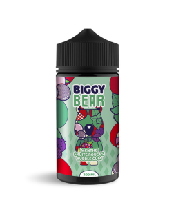 MENTHE FRUITS ROUGES BUBBLE GUM 200ML - BIGGY BEAR