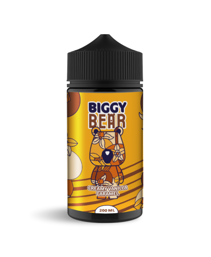 CREAMY VANILLA CARAMEL 200ML - BIGGY BEAR