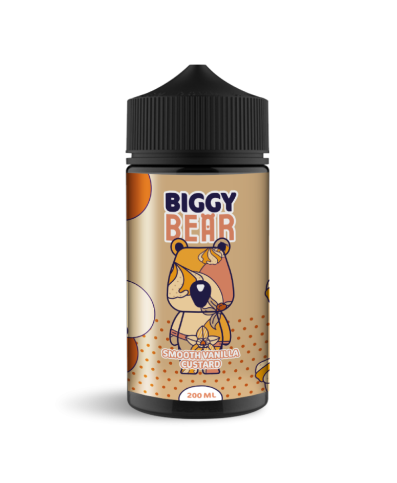 SMOOTH VANILLA CUSTARD 200ML - BIGGY BEAR