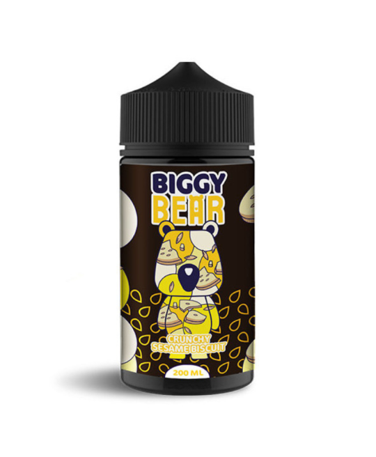 CRUNCHY SESAME BISCUIT 200ML - BIGGY BEAR