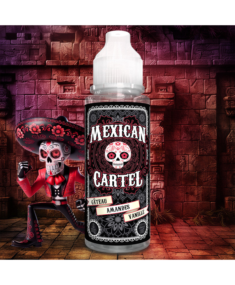 GÂTEAU AMANDES VANILLE 100ml - MEXICAN CARTEL