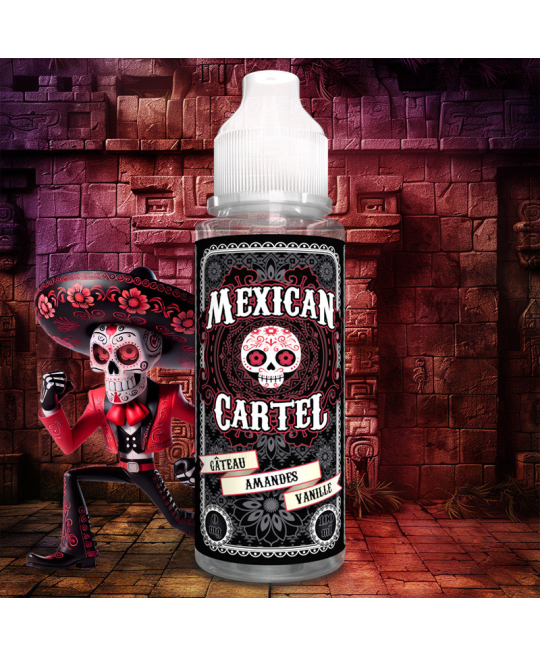 GÂTEAU AMANDES VANILLE 100ml - MEXICAN CARTEL