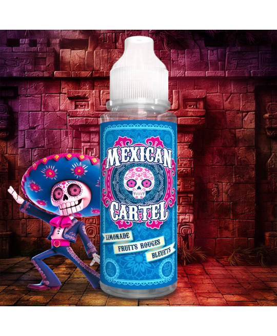 LIMONADE FRUITS ROUGES BLEUETS 100ML - MEXICAN CARTEL