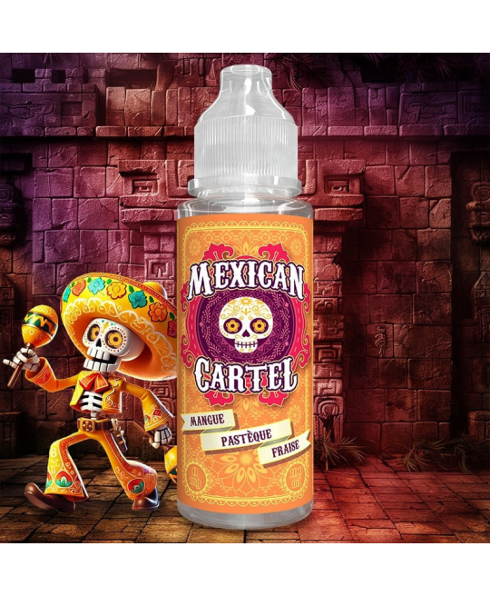 MANGUE PASTÈQUE FRAISE 100ML - MEXICAN CARTEL
