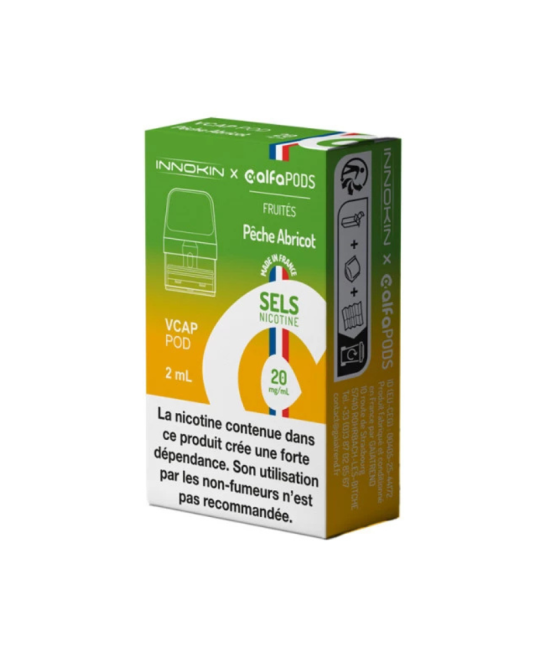 CARTOUCHE PÊCHE ABRICOT - ALFAPOD VCAP INNOKIN