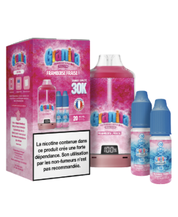 BIG PUFF FRAMBOISE FRAISE GRANITA 30K - ALFALIQUID