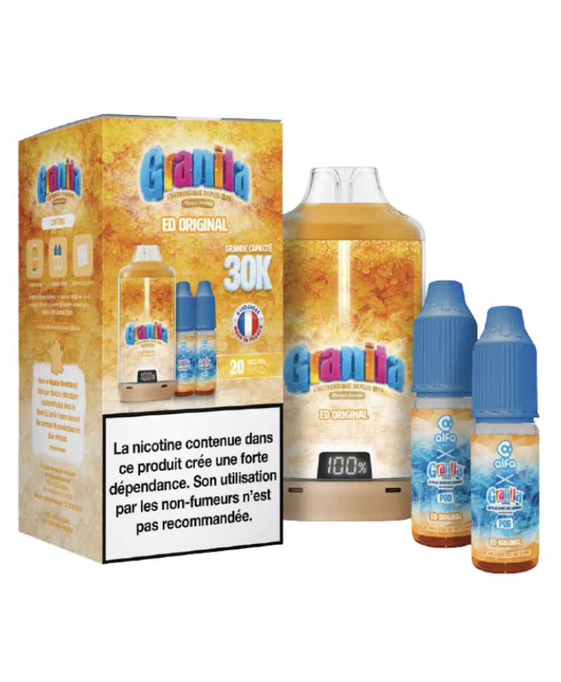 BIG PUFF ED ORIGINAL GRANITA 30K - ALFALIQUID
