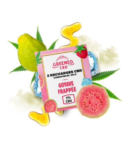 RECHARGES CBD WILO X GREENEO - GOYAVE FRAPPÉE