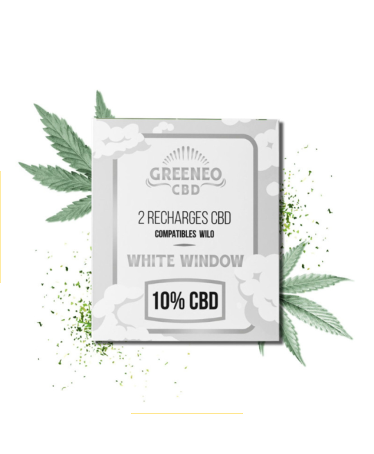 RECHARGES CBD WILO X GREENEO - WHITE WINDOW