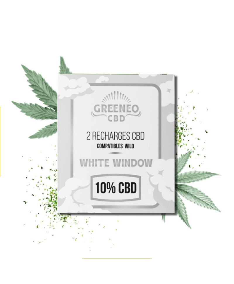 RECHARGES CBD WHITE WINDOW - WILO X GREENEO