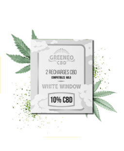 RECHARGES CBD WHITE WINDOW - WILO X GREENEO