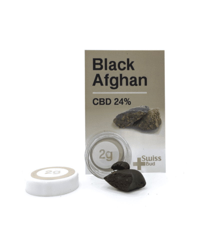 BLACK AFGHAN 24% 2GR - RÉSINE CBD